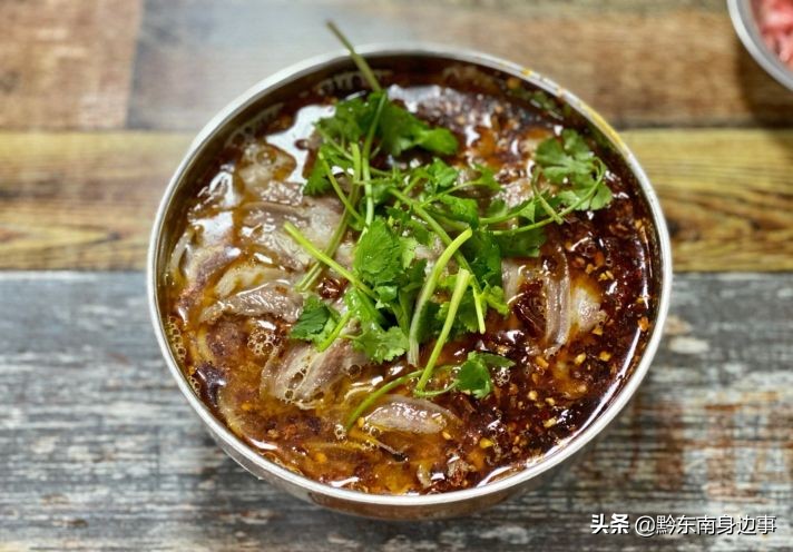 贵阳必吃早餐肠旺面,肠旺面贵阳特点饮食