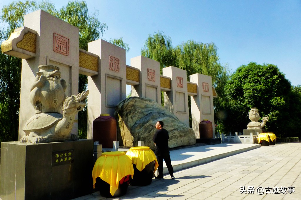 杜康造酒遗址公园视频,酒祖杜康遗址公园竹林讲解