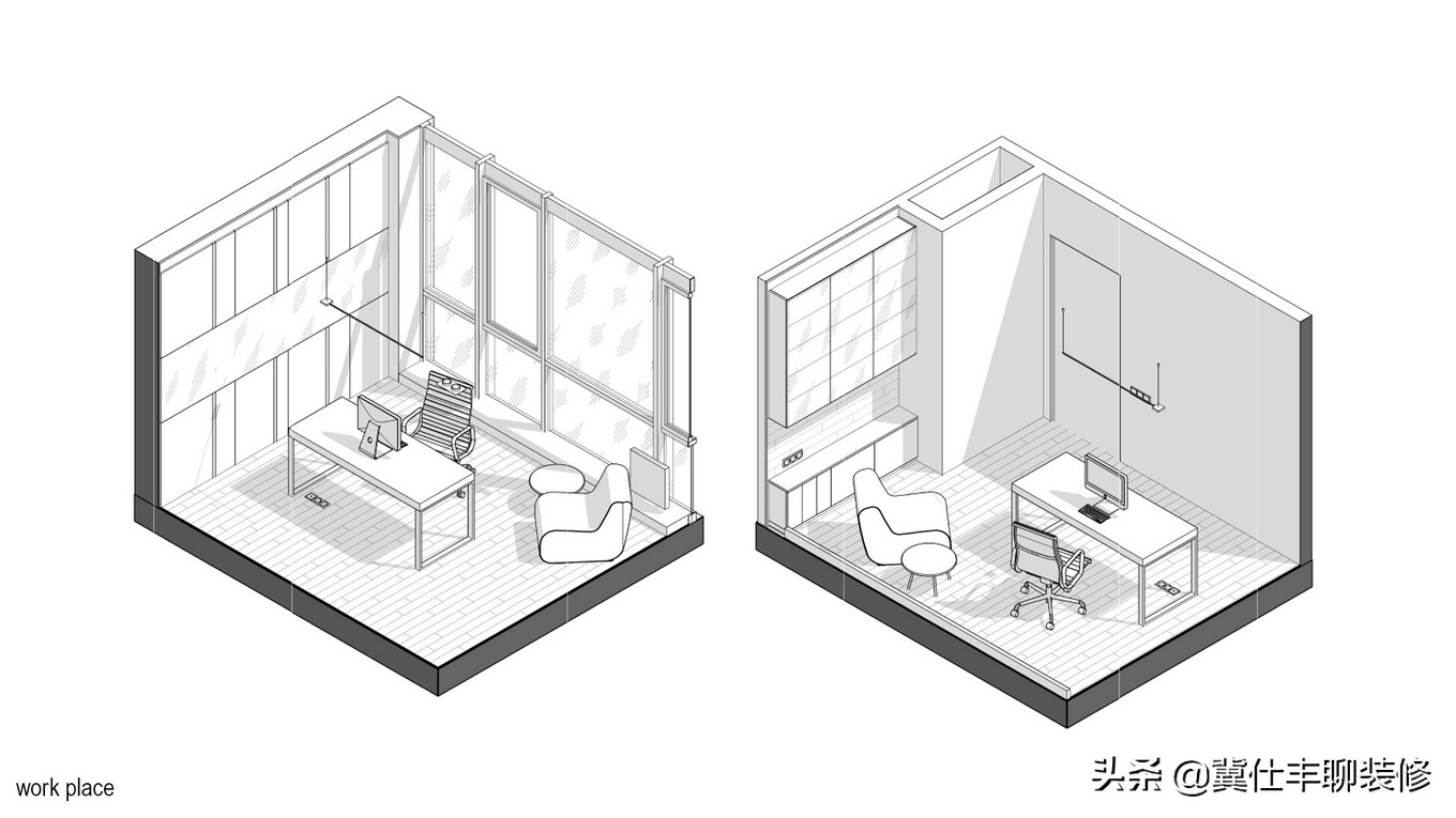 在这个68㎡的时尚家，玻璃才是主角