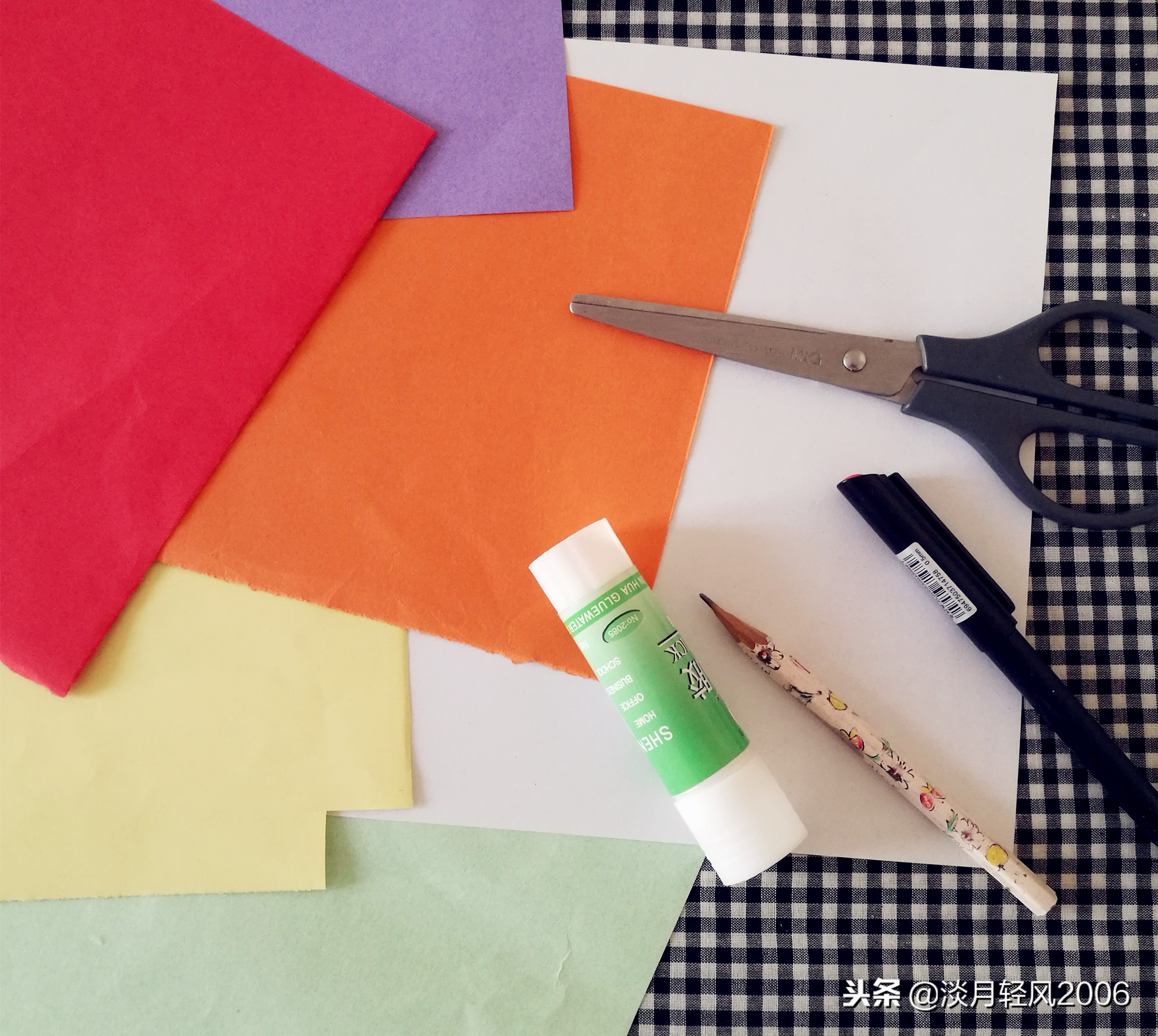 儿童手工立体贴画制作贺卡,儿童卡纸手工制作贴画