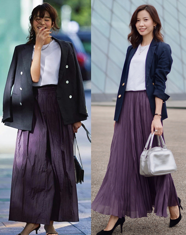 藏蓝色搭什么有高级感,大衣穿搭女秋冬长款藏蓝色大衣