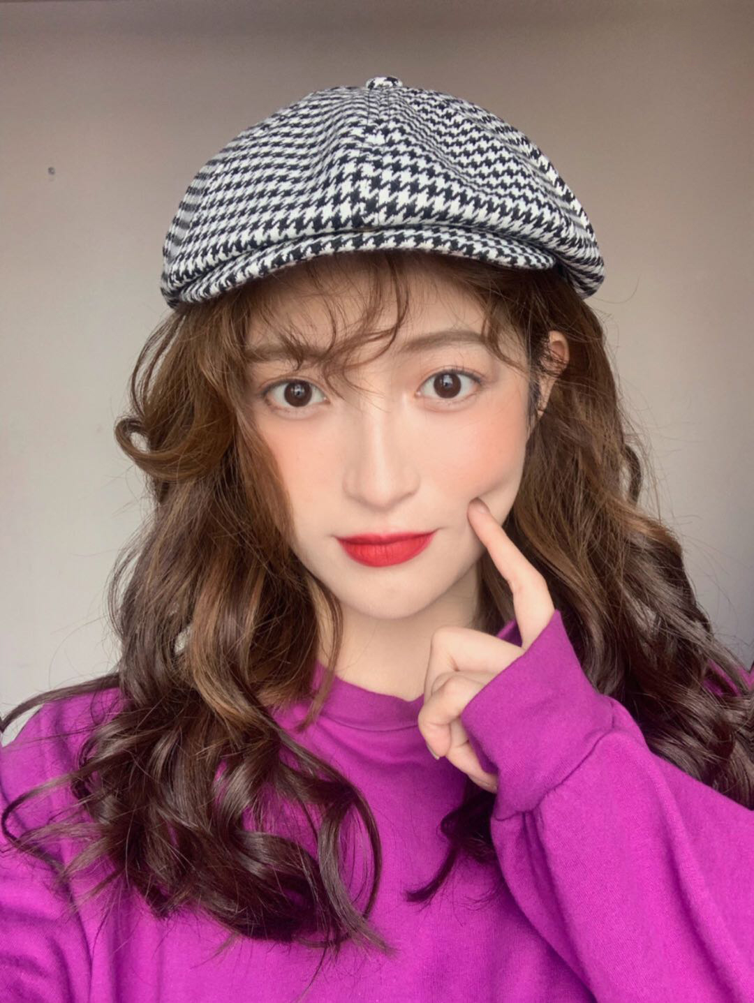 秋冬百搭超级好看贝雷帽,高级感穿搭冬季贝雷帽