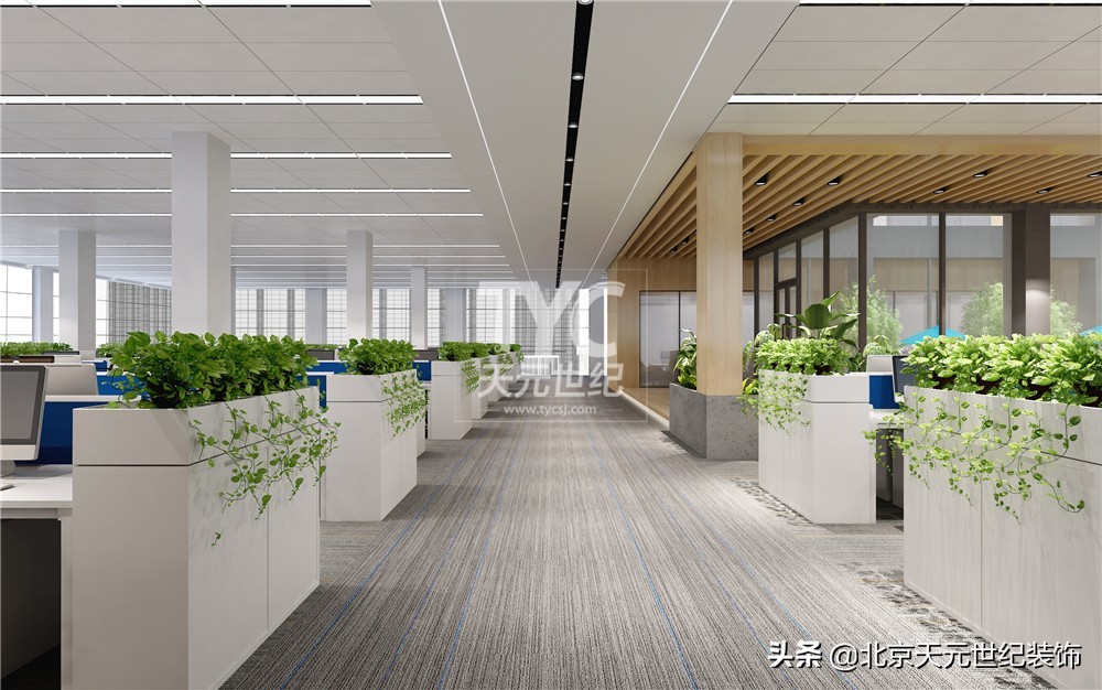 天津办公室简单装修设计,天津办公室装修怎样省钱