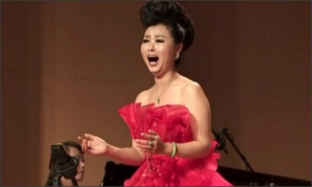 独唱曲《铁蹄下的歌女》是一首出色的咏叹调，它有何艺术感染力？