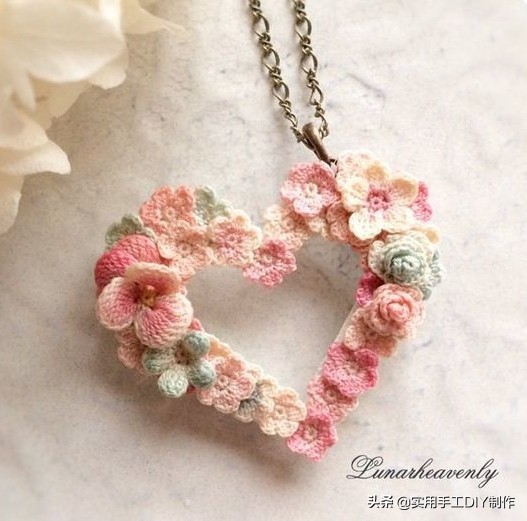 编织的饰品,可以用钩针钩的小饰品