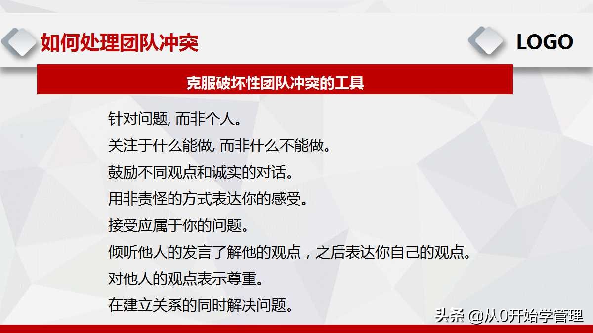 团队沟通与冲突管理技巧心得,管理者怎么处理团队冲突