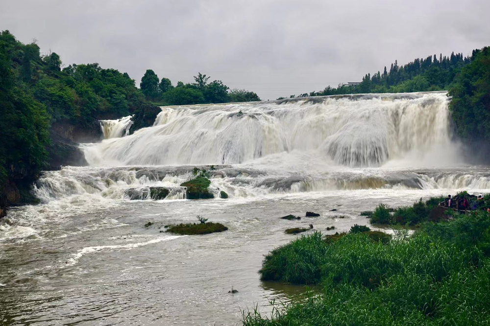 奇观壮丽瀑布,黄果树大瀑布壮观美景视频