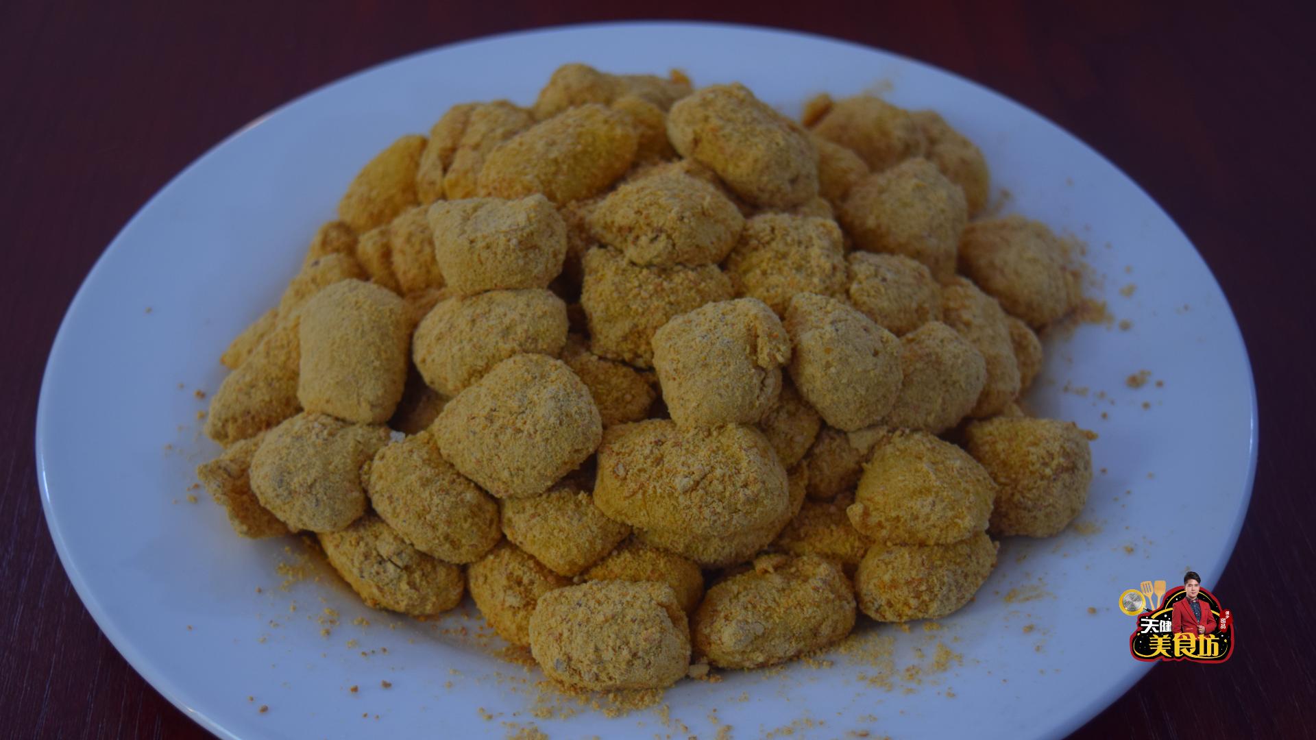 黄豆粉糍粑怎么做好吃,糍粑黄豆粉怎么做