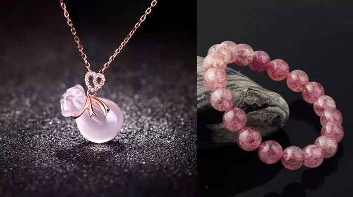 草莓晶与粉晶有什么区别,草莓晶是粉透的好还是红润的好