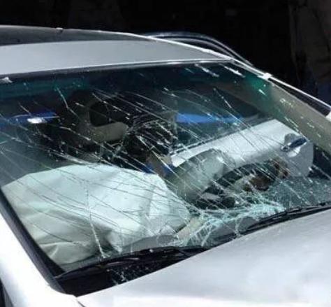 隔热膜和防爆膜的玻璃破碎展示,怎么区别防爆膜和隔热膜