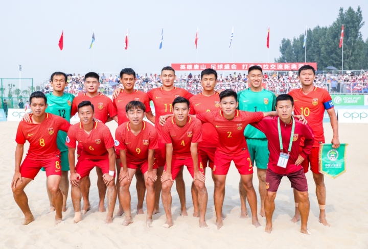 中国男乒3:0大胜法国队,沙滩球比赛中国队