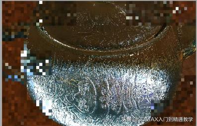 3dmaxvray磨砂玻璃材质,3dmax玻璃后面物体材质变黑