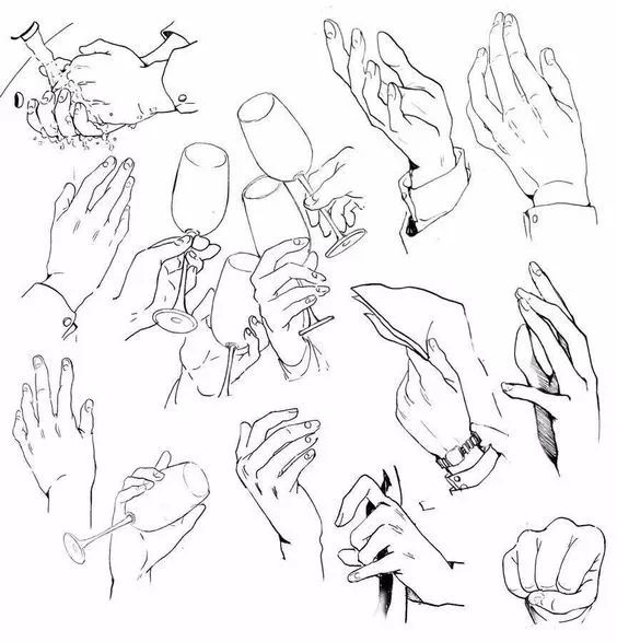 双十一要到了，这一百只手送给你们！随便“剁”！随便画