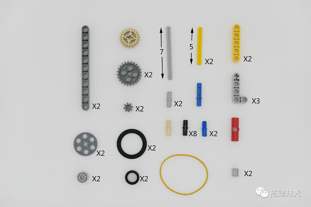 乐高moc皮筋枪全集,乐高moc摩托车图纸教程