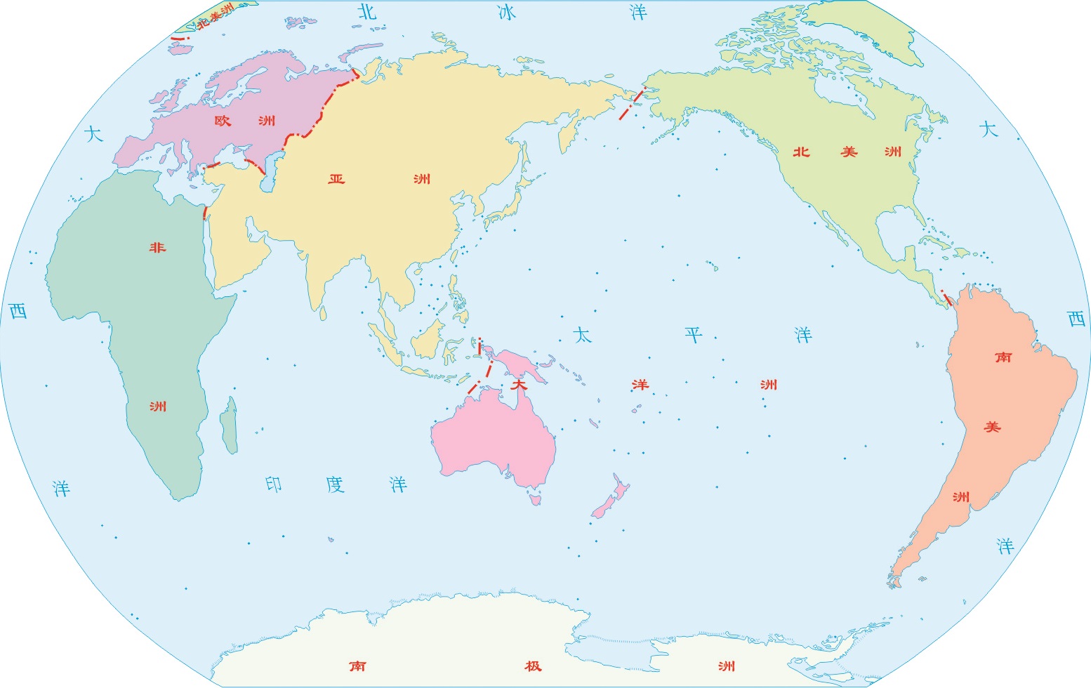 中美洲是属于南美洲还是北美洲,中美洲南美洲北美洲怎么划分