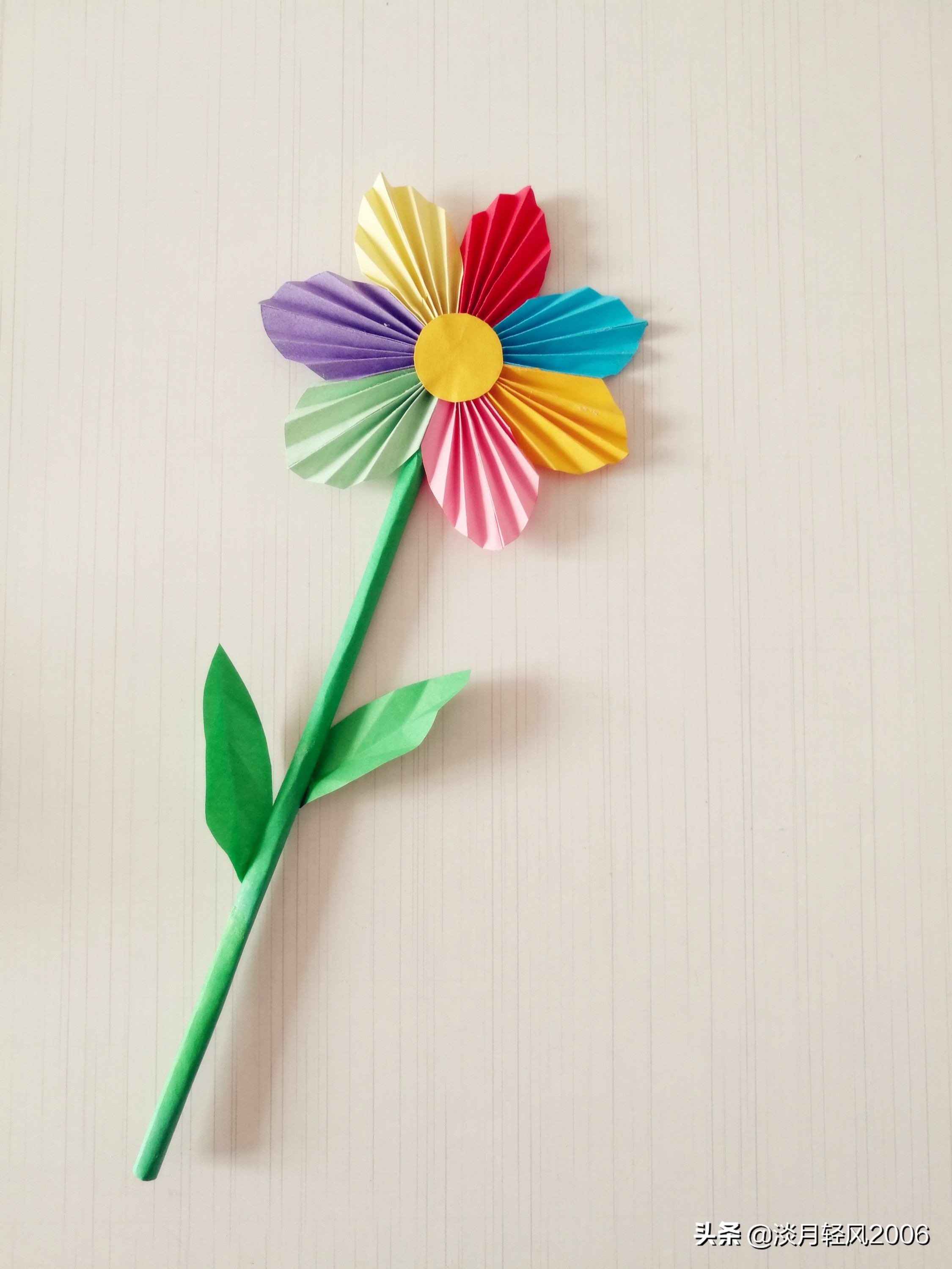 幼儿园手工制作贺卡送给同学,儿童节手工制作玫瑰花贺卡