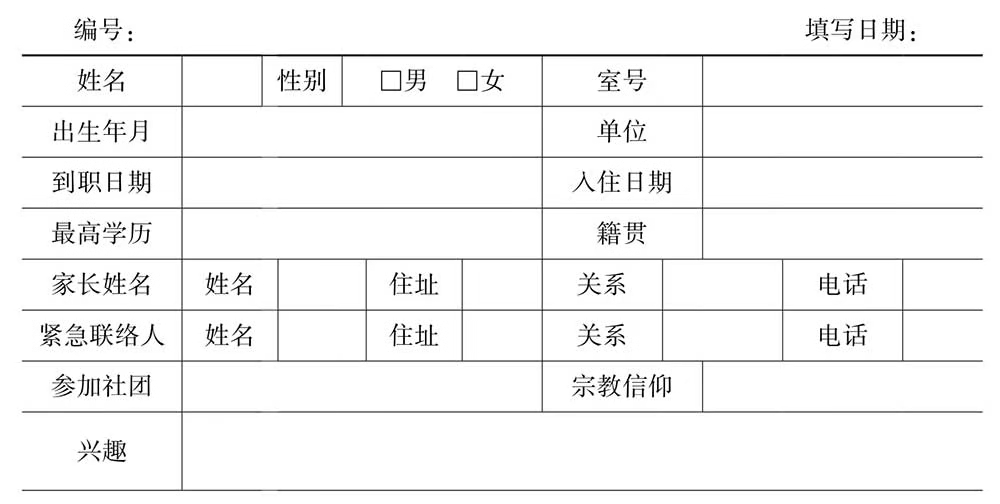 行政部门实用办公表格,行政人员必备的表格模板