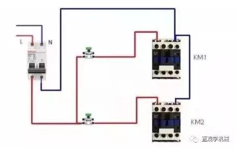 交流接触器1210与1810怎么接线,cjt1-10交流接触器实物接线图解