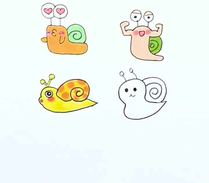 手帐怎么画小猫元素,可爱小白兔手帐怎么画