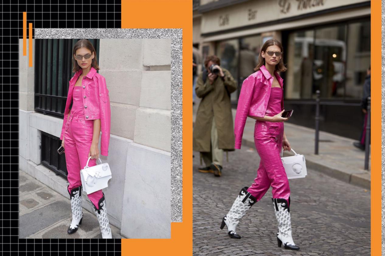 又高又瘦中长款皮衣怎么穿最好看,黑色超长款皮衣怎么搭配才显高级