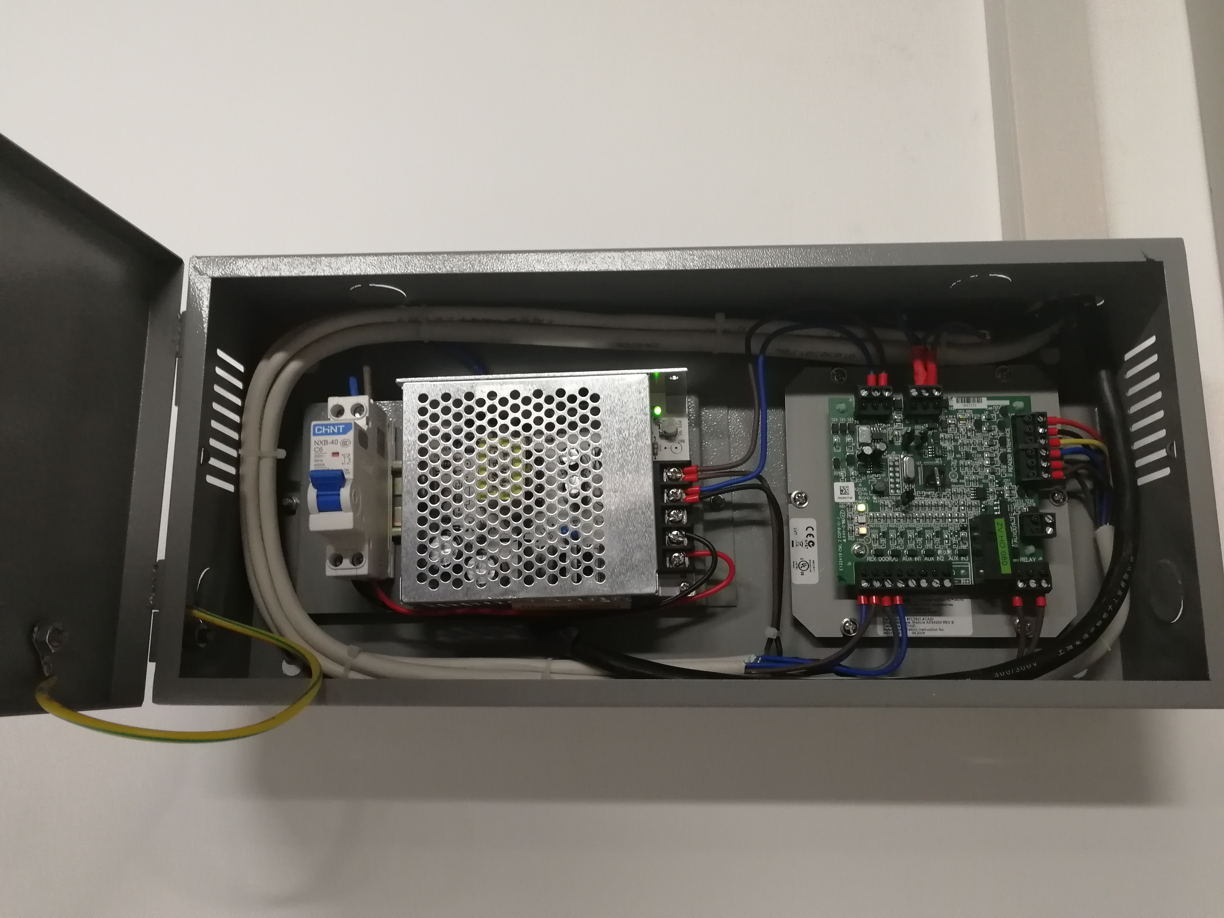 弱电的门禁系统接线方法,门禁道闸弱电智能化工程