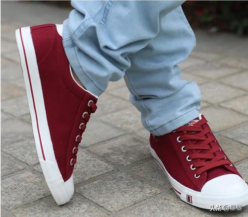 男人穿麦昆帆布鞋,男人穿帆布鞋好吗