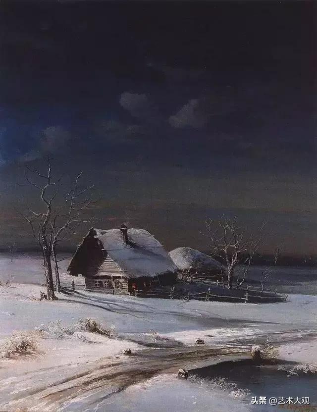 俄罗斯风景油画四大名家,俄罗斯古典风景油画欣赏图片