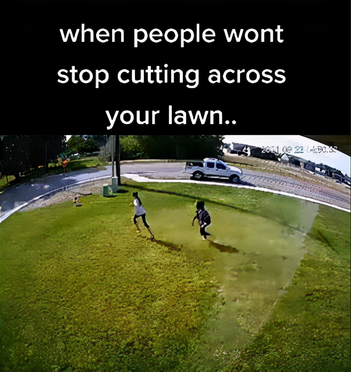 有人踩踏草坪怎么解决,有人在踩踏草坪解决办法