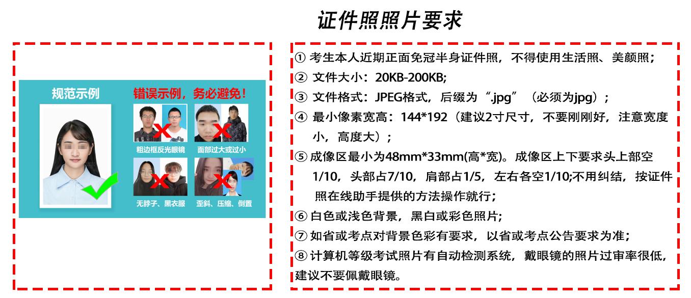 计算机等级考试照片尺寸怎么弄,计算机考试的证件照尺寸是多少