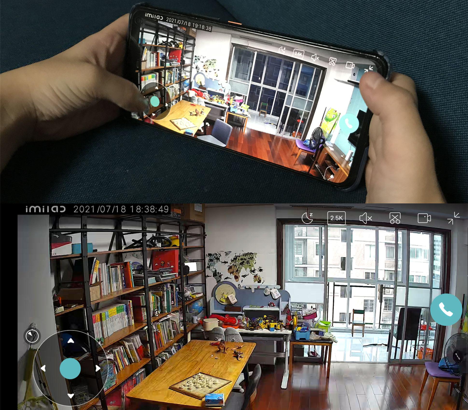 创米小白q1云台摄像头,创米小白室外全景摄像头评测