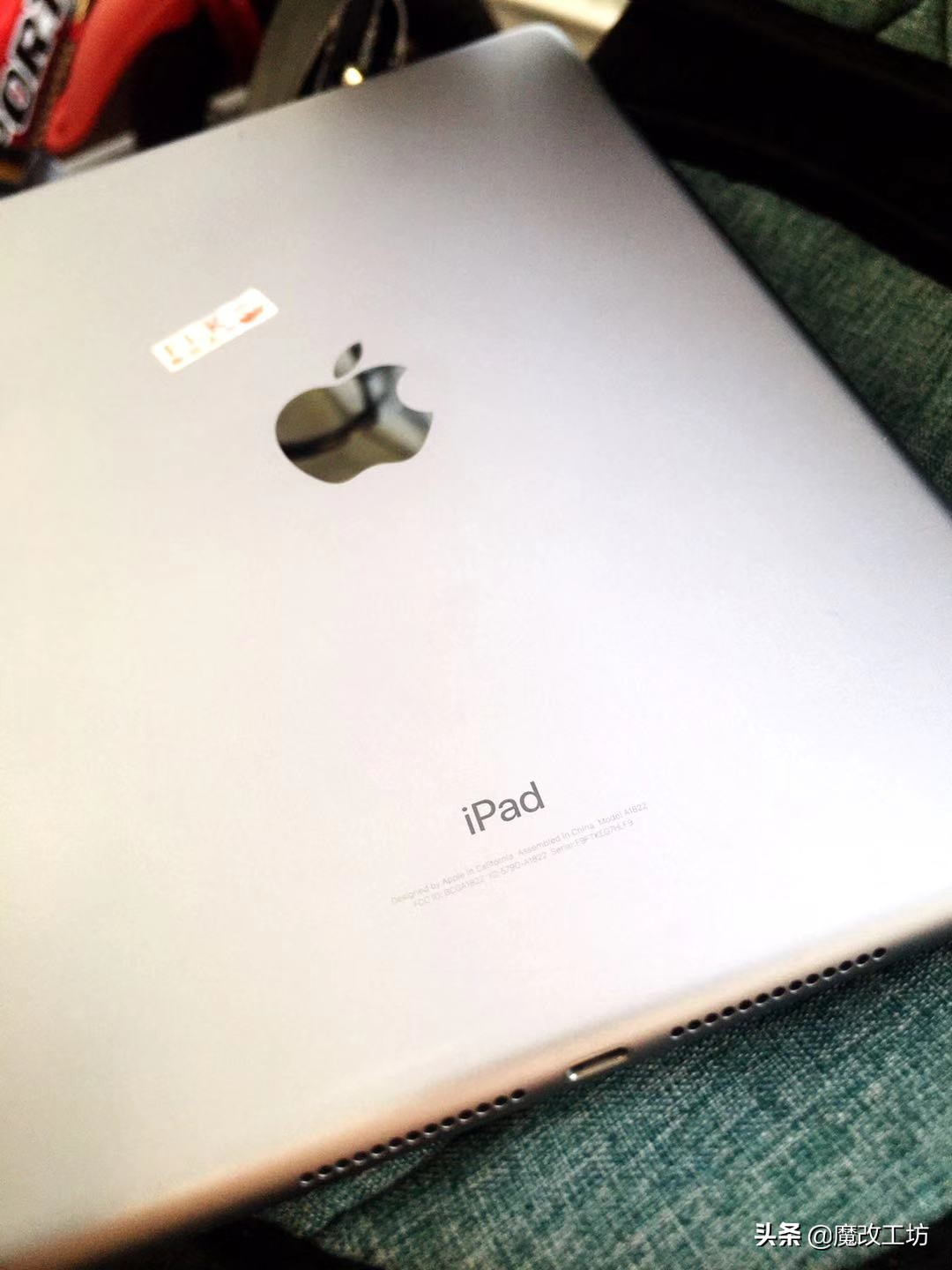 1200元入手美版IPAD2017款32G，99新跑分19万，熊孩子再也不摔了