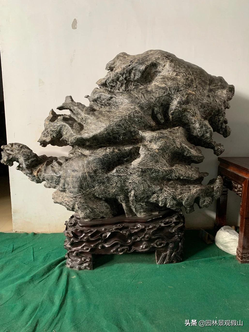 灵璧石摆件仅供直播间拍卖,灵璧石摆件龙头放家里什么位置