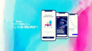 免费分享一款手机APP宣传展示动画视频模板，制作简单