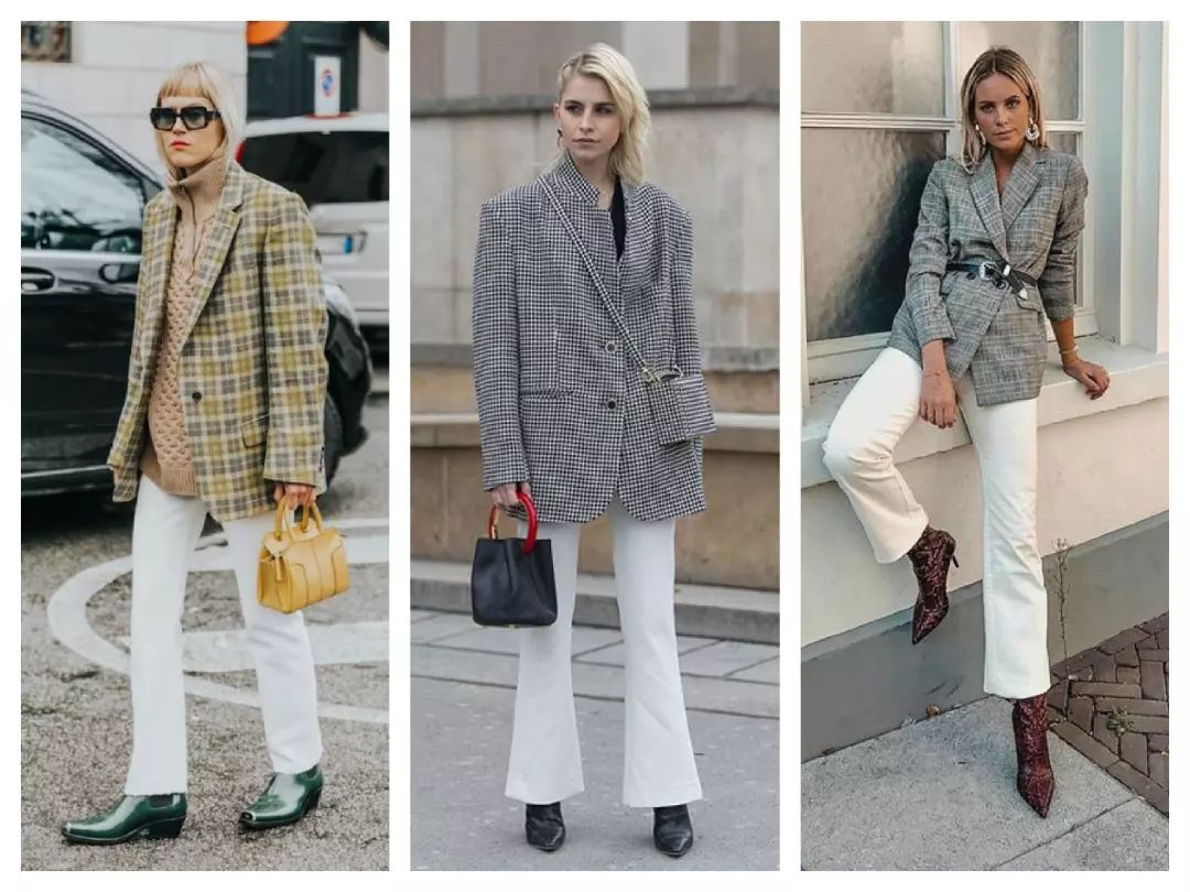 一条白裤子，搭配所有大衣！时髦精必备，给你整个冬天的高级感