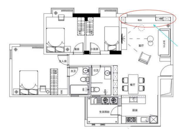客厅不带阳台怎么设计好看,客厅半阳台设计