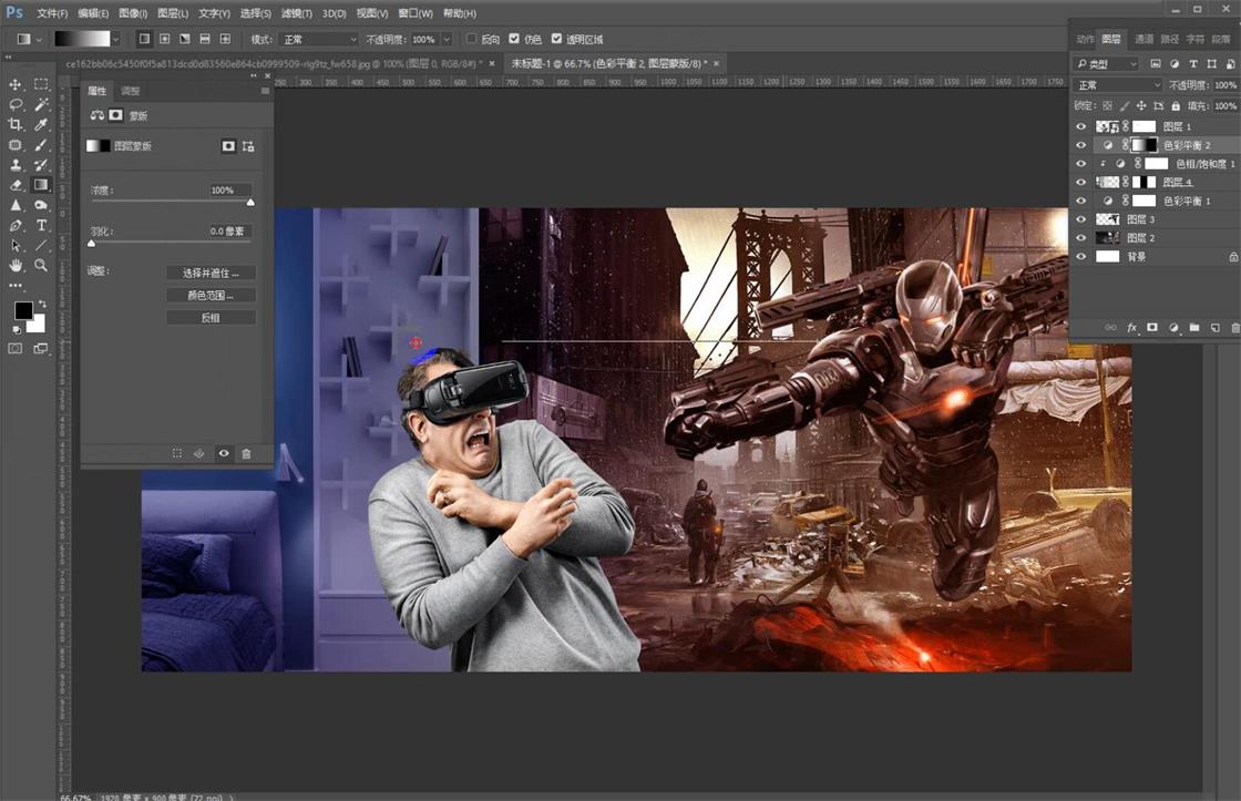 psvr海报设计,电商banner海报设计服饰