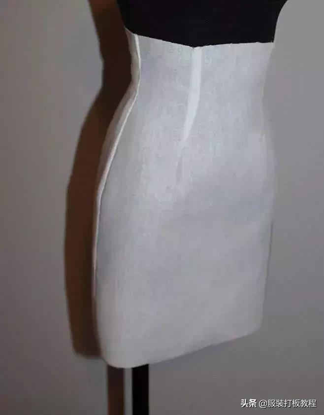 连衣裙制版纸样图纸,原型裙cad制版