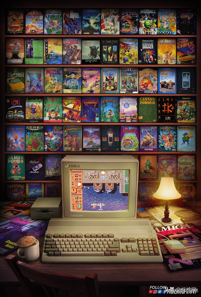 这位画师可能把所有玩家的童年都画了一遍