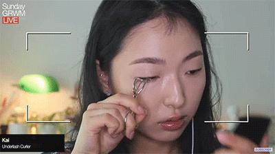 单眼皮肿眼泡眼尾上翘眼妆画法,单眼皮眼妆的画法初学者视频