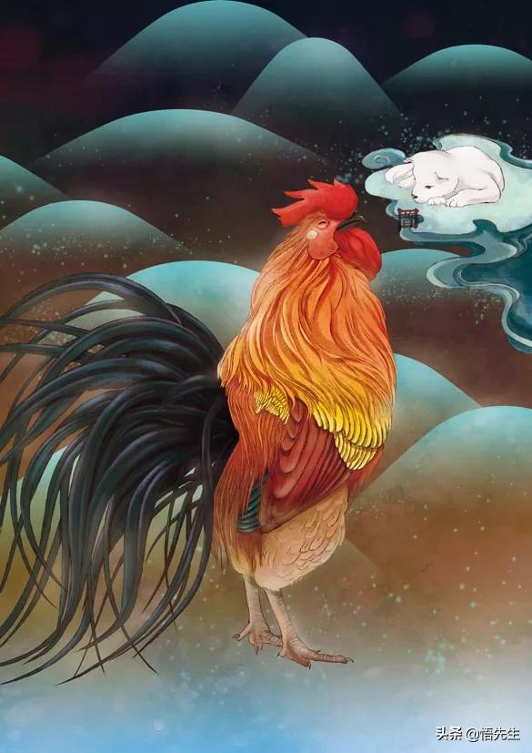 十二生肖接班图诗配画，又萌又暖，你喜欢自己的属相吗？