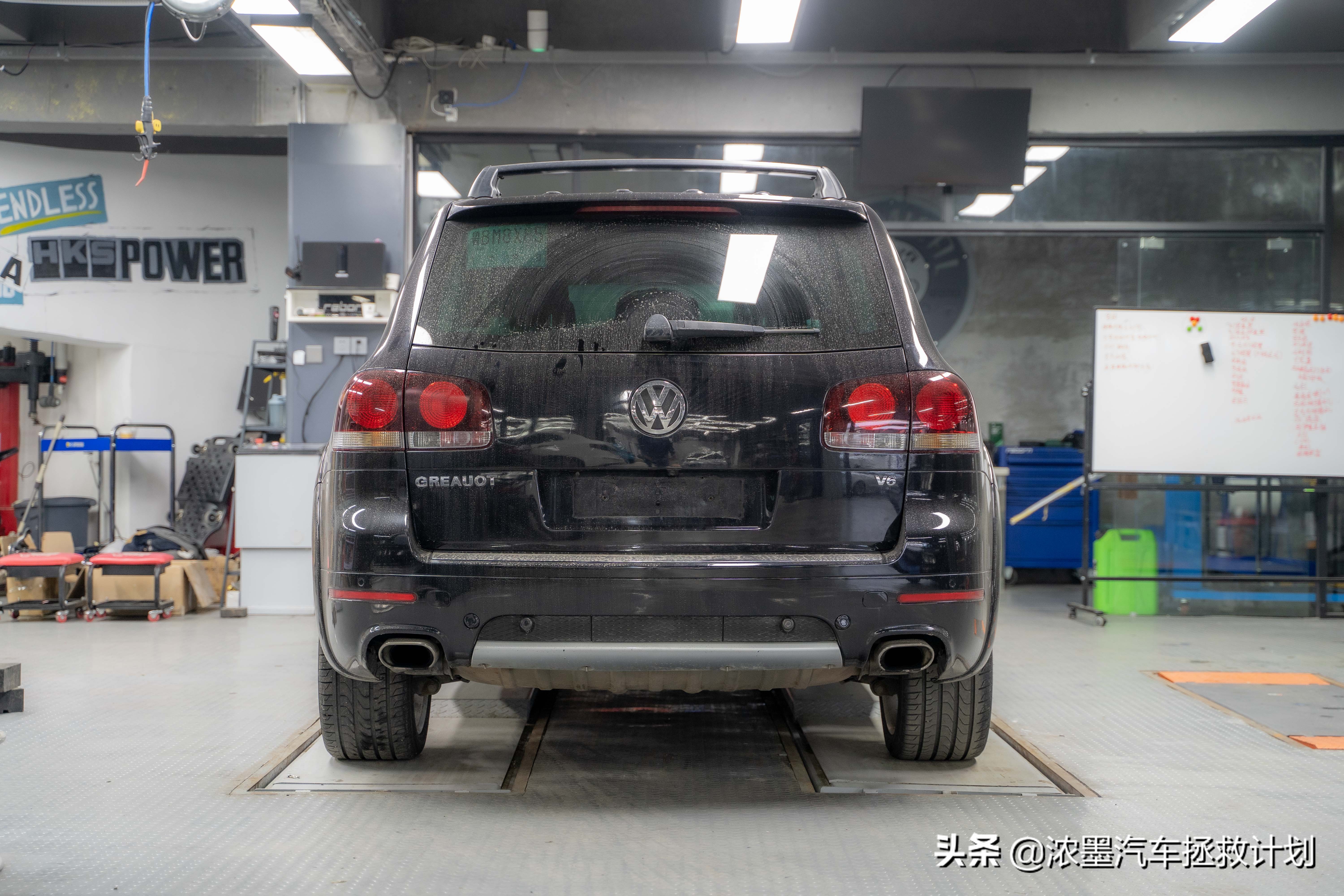 途锐改灯19款锋锐,途锐锋锐