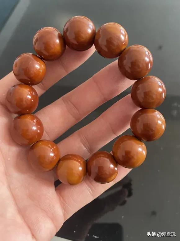 手串多久能盘出玻璃底,老型手串盘红需要多久