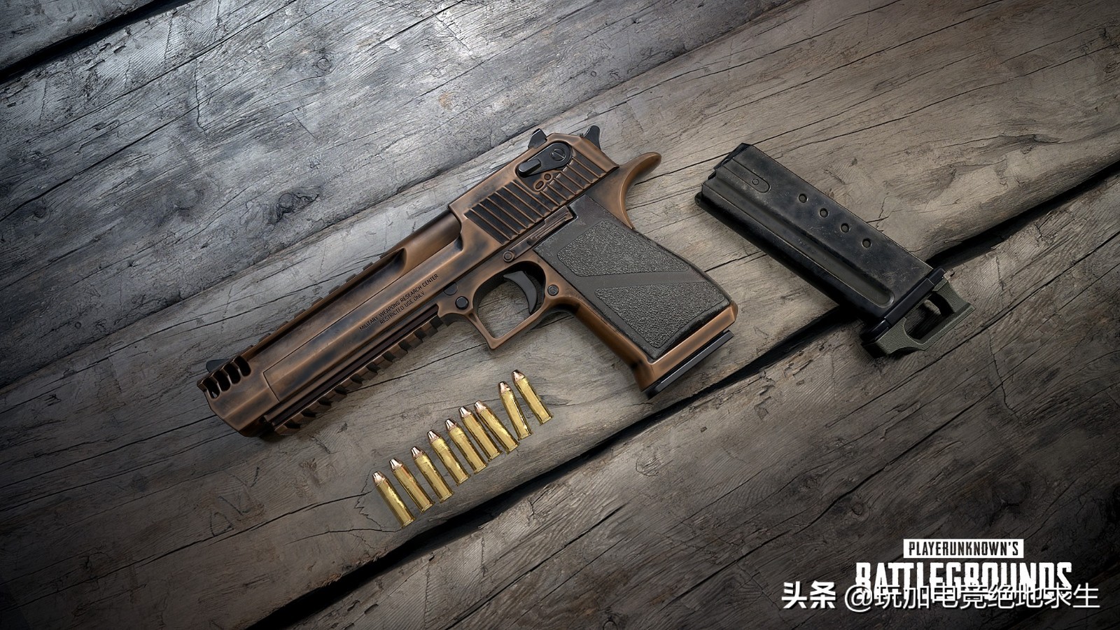pubg更新后防弹车,pubg沙漠之鹰枪口装什么