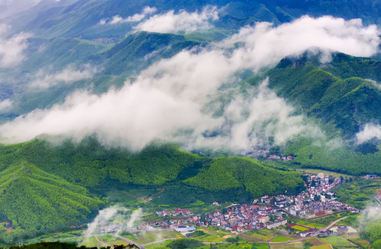 浙江省的一颗明珠城市,浙江安吉美丽风景