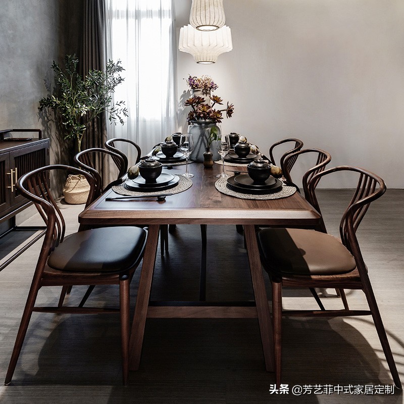 中式风格实木家具,海南国风新中式实木家具