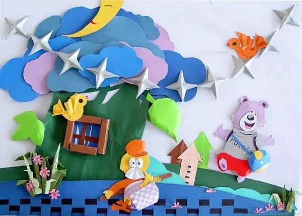 幼儿园墙壁装饰简单环创,幼儿园环创可爱墙面布置简单大气