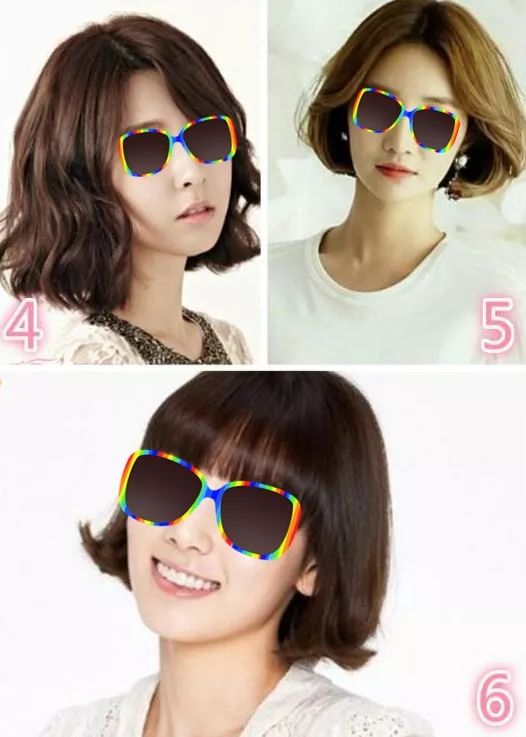 大脸女生适合的短发型减龄,30-40岁简易大脸减龄短发扎法