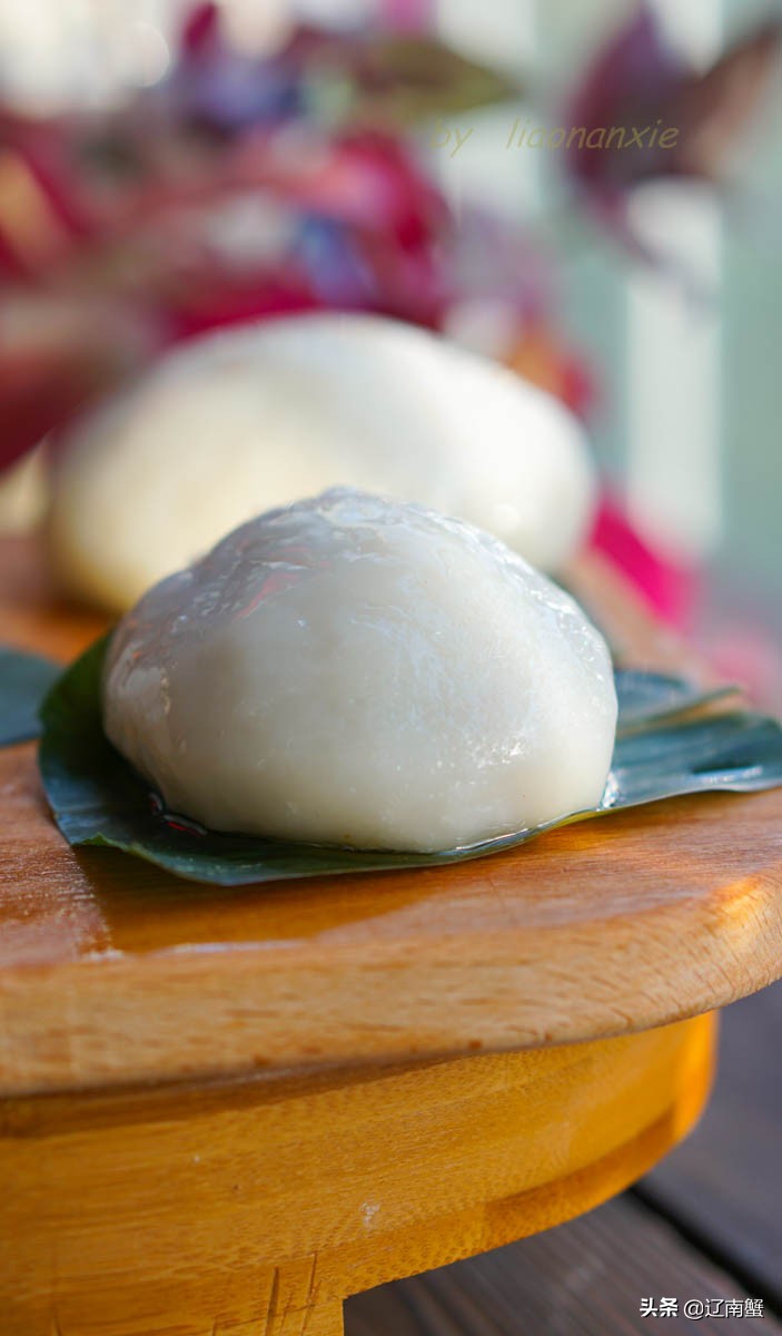 糯米粉团子的各种馅料,各种馅料的糯米团子