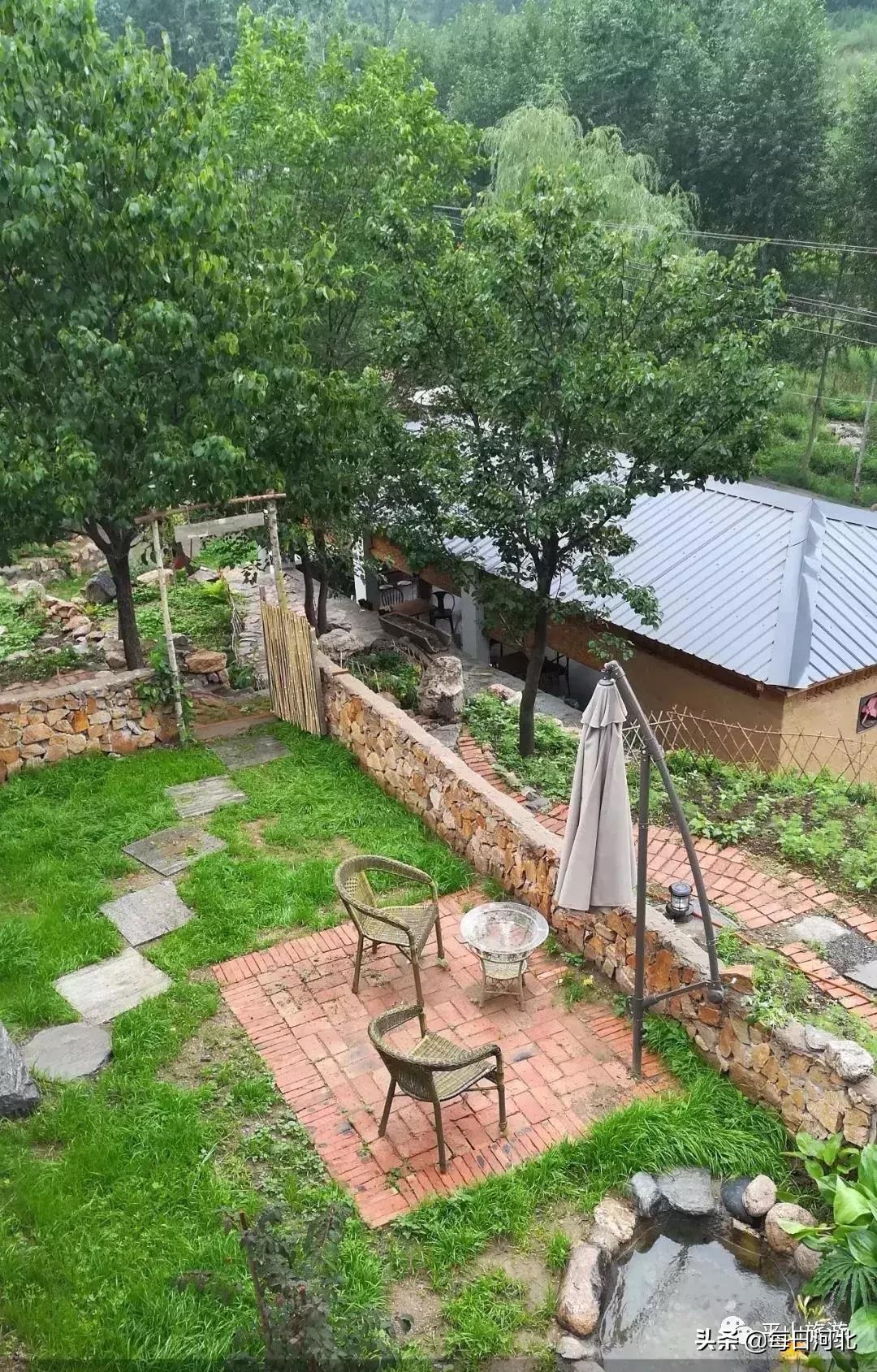 小院碾盘,碾盘小院