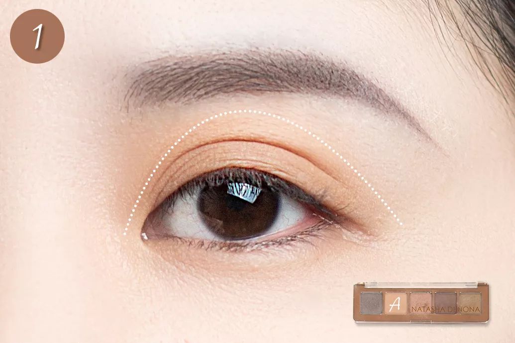 眼影画法新手眼影搭配,眼影画法新手眼影盘推荐